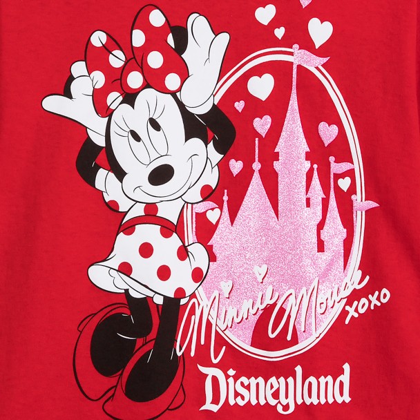 Minnie Mouse Sleeping Beauty Castle T-Shirt for Girls – Disneyland ...