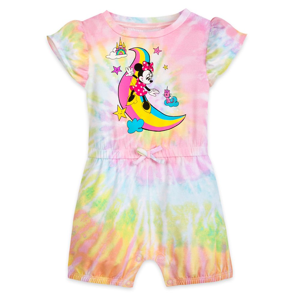 Minnie Mouse Tie-Dye Romper for Baby