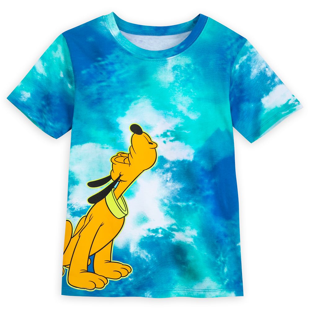 Pluto Tie-Dye T-Shirt for Kids