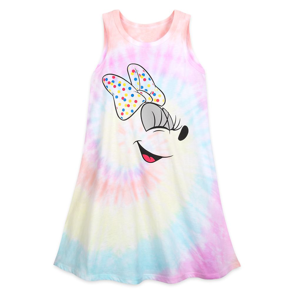 Minnie Mouse Tie-Dye Tank Dress for Girls