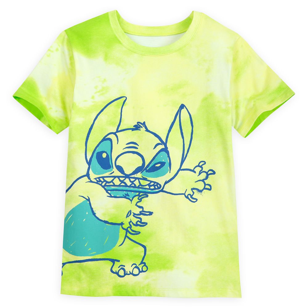 Stitch Tie-Dye T-Shirt for Kids