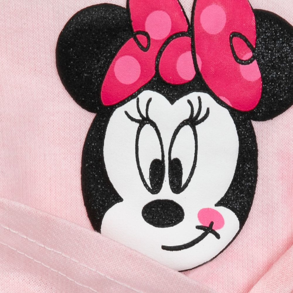 Minnie Mouse Tie-Dye Short Overalls for Girls