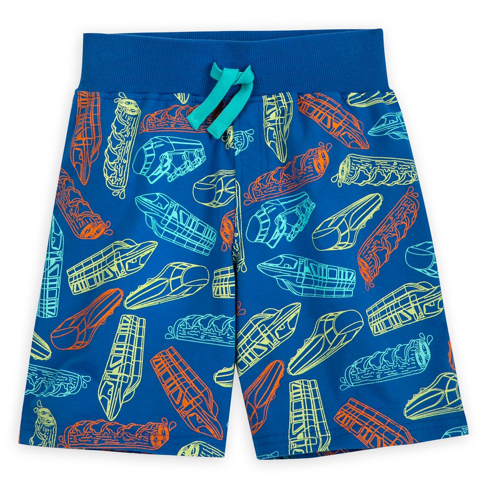 Disney Parks Ride Vehicles Shorts for Kids