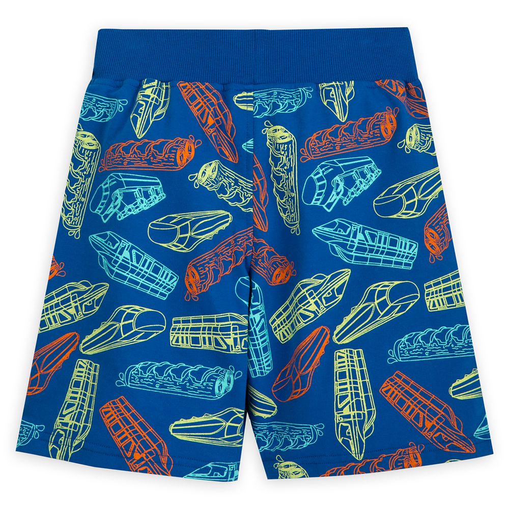 Disney Parks Ride Vehicles Shorts for Kids