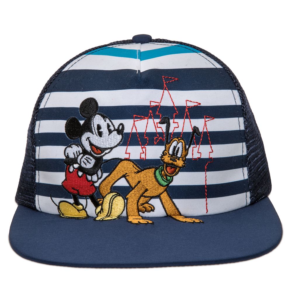 Mickey Mouse and Pluto Trucker Cap for Kids – Disneyland