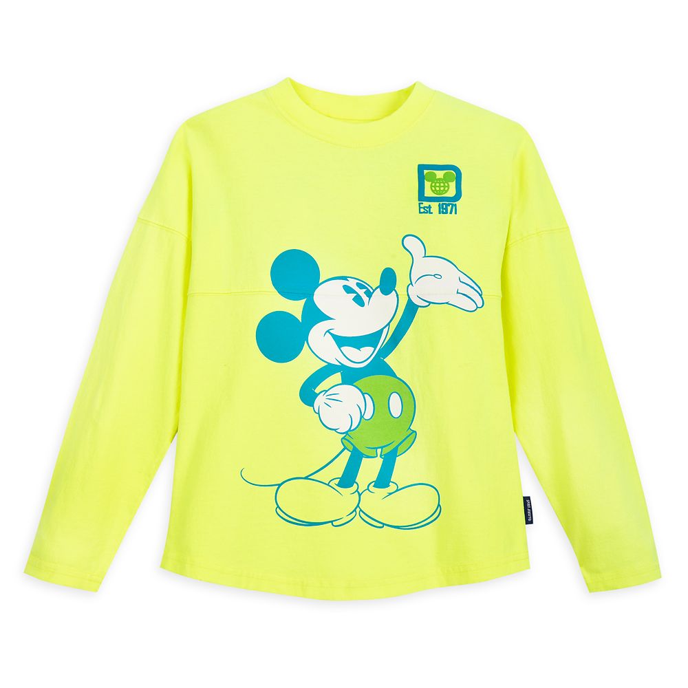 Mickey Mouse Neon Spirit Jersey for Kids – Walt Disney World – Yellow