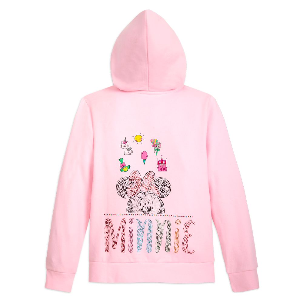 Minnie Mouse Zip Hoodie for Girls – Disneyland