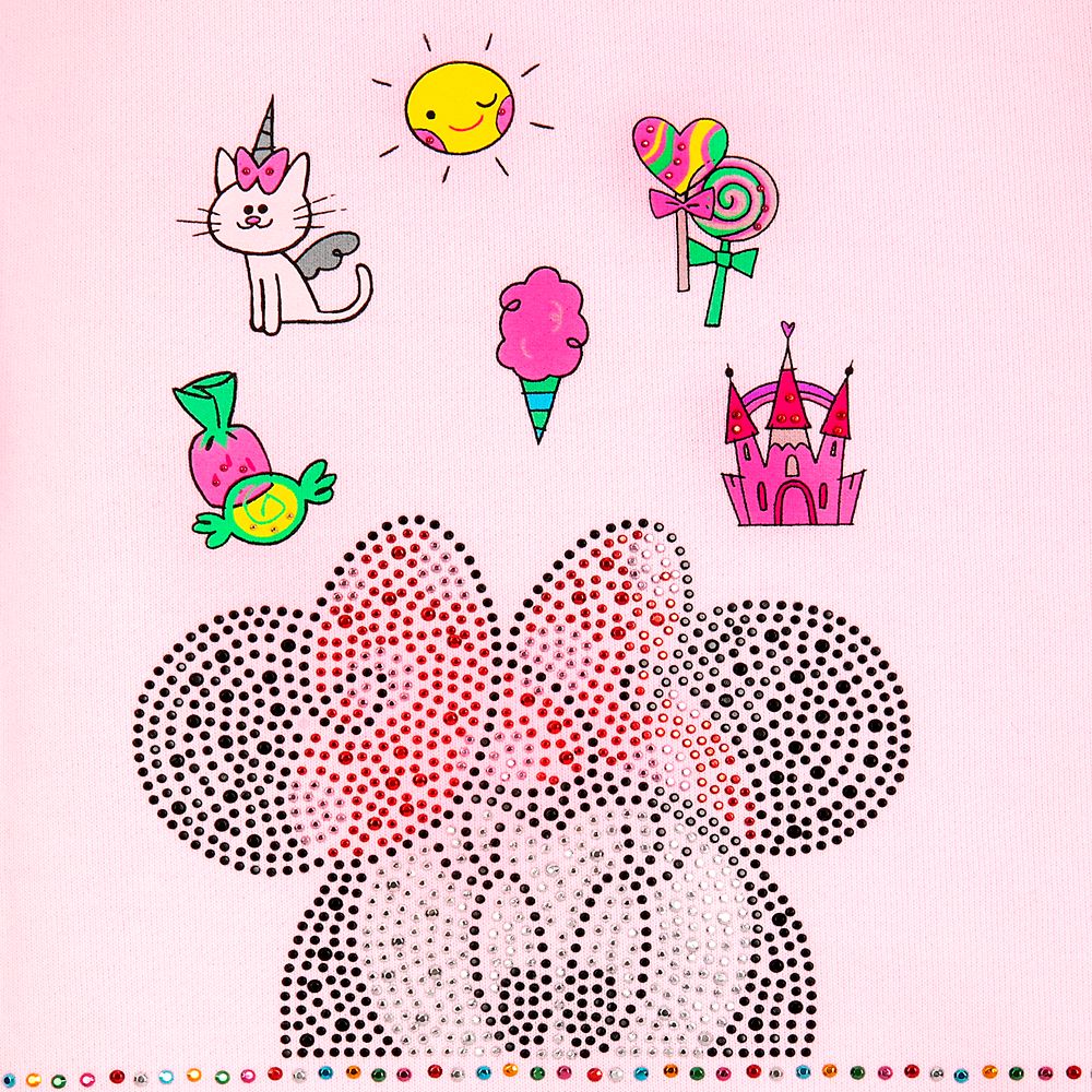 Minnie Mouse Zip Hoodie for Girls – Disneyland