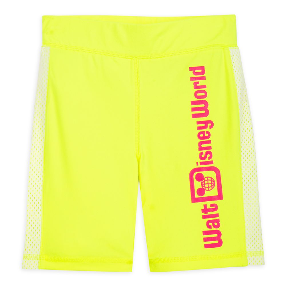 Walt Disney World Neon Bike Shorts for Kids