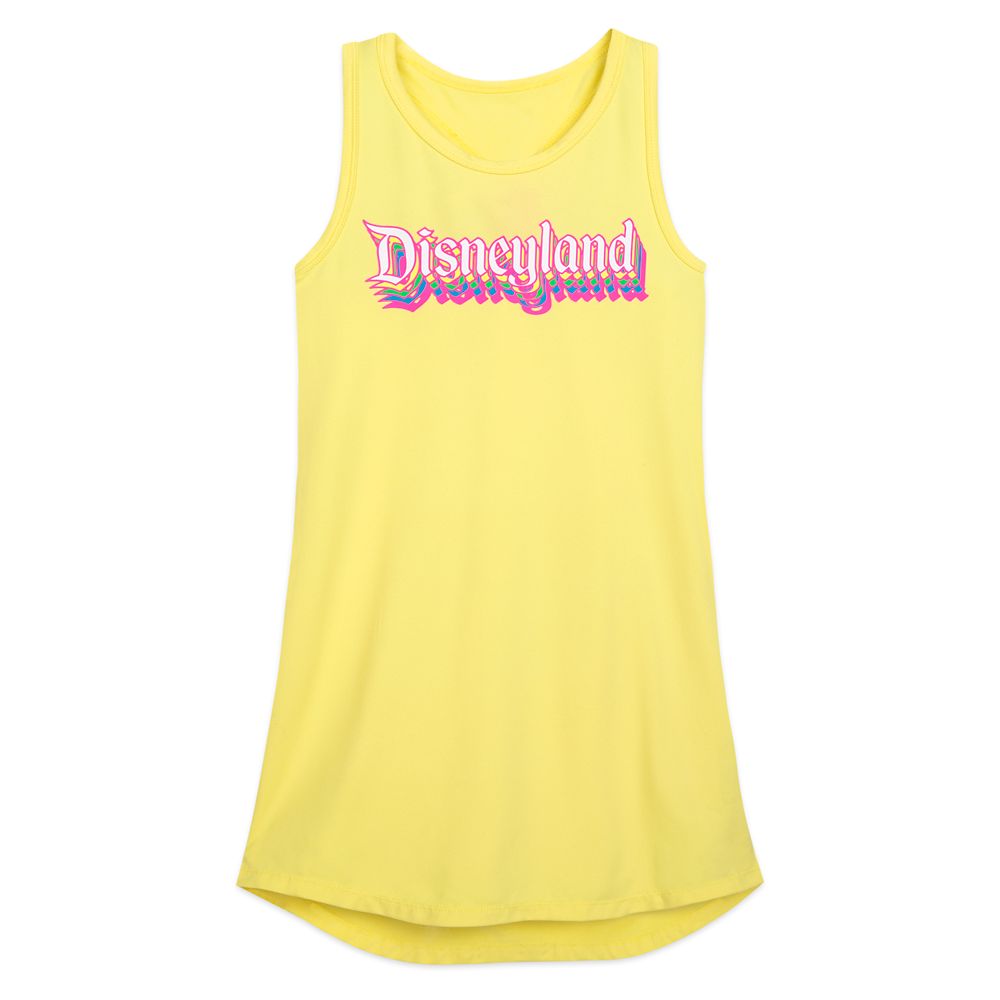 Disneyland Neon Tank Dress for Girls