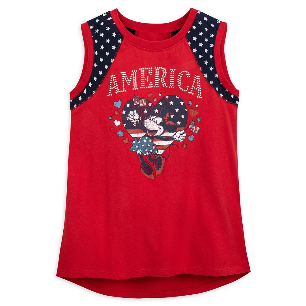 Minnie Mouse America Tank Top for Girls – Walt Disney World