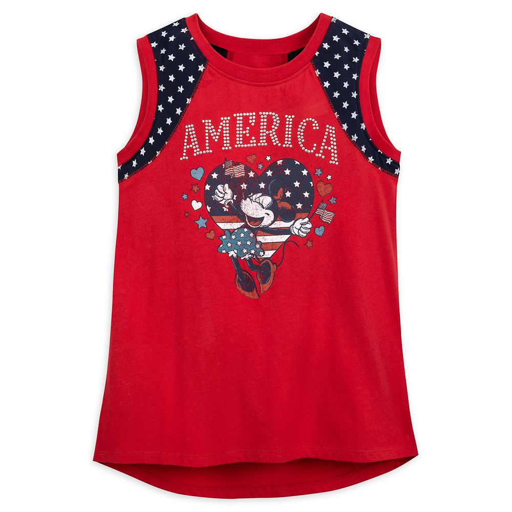 Minnie Mouse America Tank Top for Girls – Disneyland