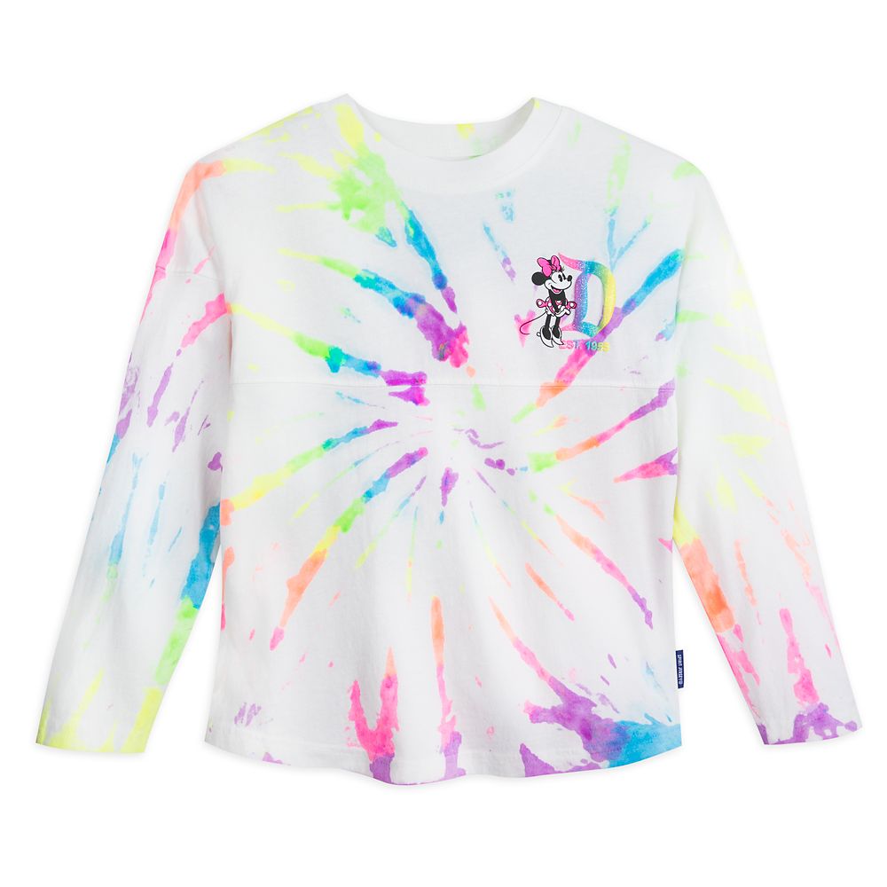 Minnie Mouse Neon Rainbow Spirit Jersey for Girls – Disneyland