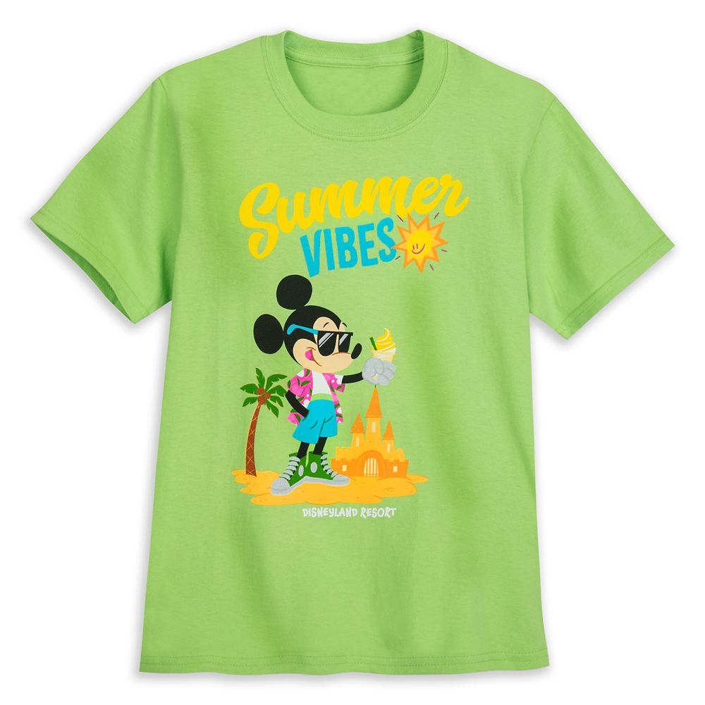 Mickey Mouse ''Summer Vibes'' T-Shirt for Kids  Disneyland
