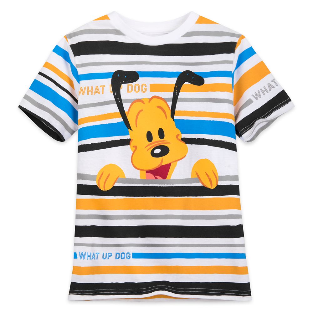 Pluto Striped T-Shirt for Boys