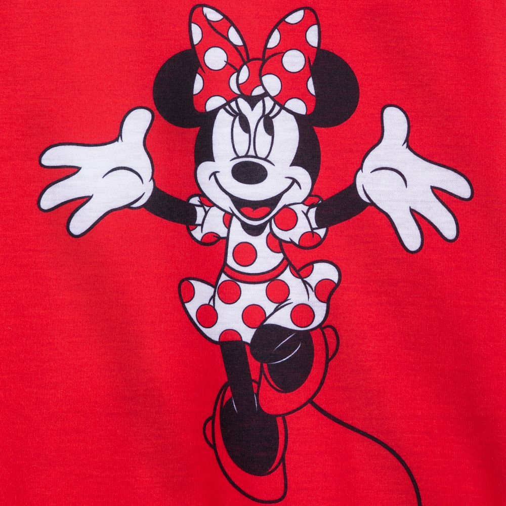 Minnie Mouse Nightshirt for Girls with Figaro Plush