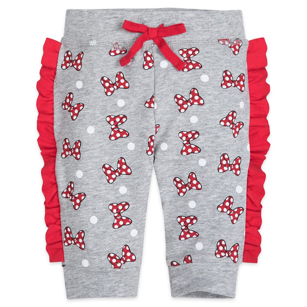 Minnie Mouse Polka Dot Bows Sweatpants for Baby is now available