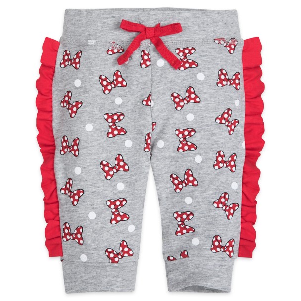 Minnie Mouse Polka Dot Bows Sweatpants for Baby