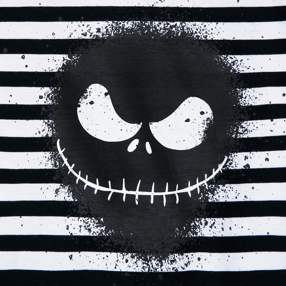 Jack Skellington Striped T-Shirt for Boys – The Nightmare Before Christmas