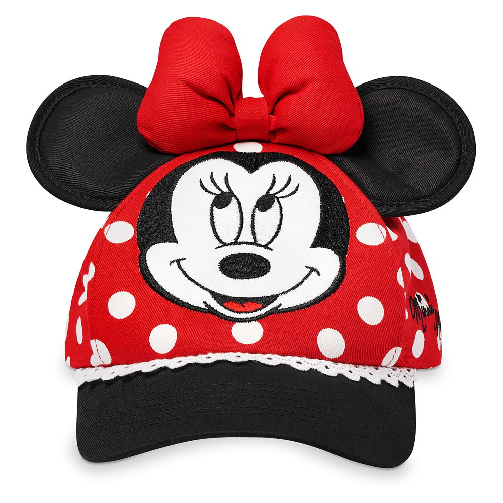 Disney Parks Minnie Mouse w/ Sunglasses Baby Cap and Mittens