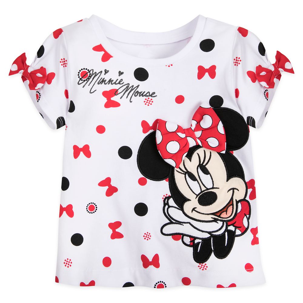 DIsney Minnie Mouse T-Shirt I Girls Minnie Mouse Tee I Kids Minnie Mouse Top 