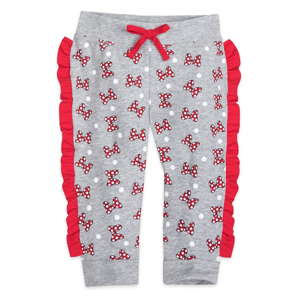 Pink BABY GIRL Minnie Mouse Licenced Long Sleeve Sweatshirt & Sweatpants  Set 2183967 | DeFacto