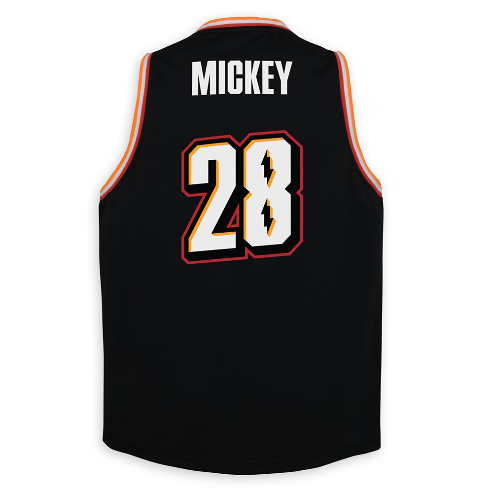 Mickey Mouse Slam Dunks Basketball Jersey for Kids – NBA Experience