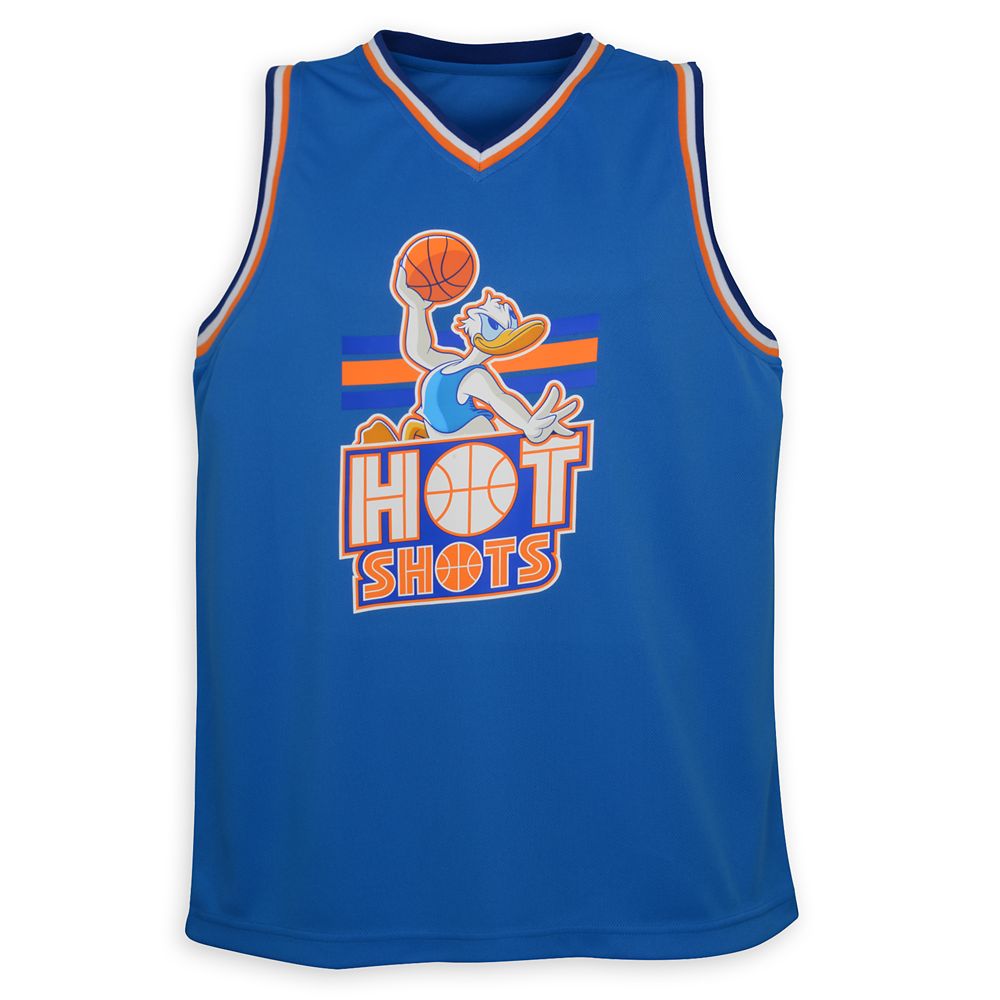 Donald Duck Hot Shots Basketball Jersey for Kids – NBA Experience is available online for purchase