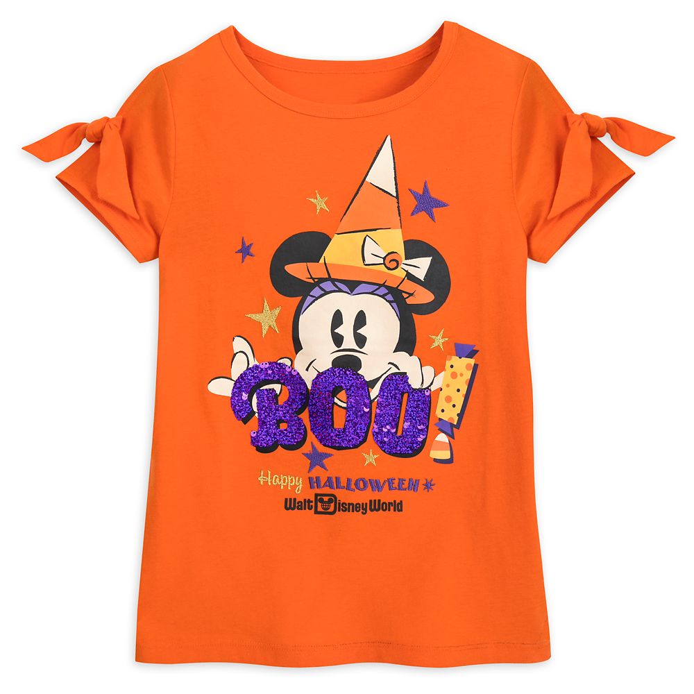 Minnie Mouse Halloween Reversible Sequin T-Shirt for Girls – Walt Disney World