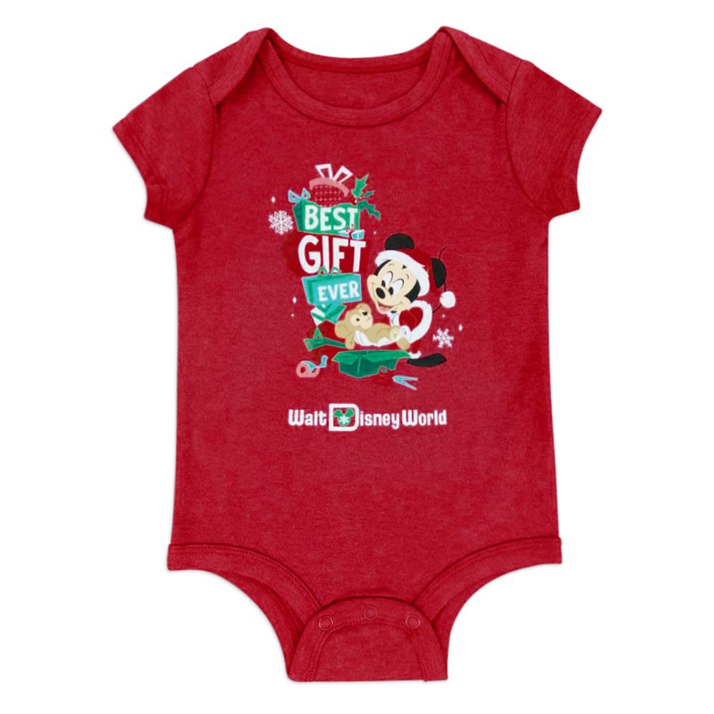 Mickey Mouse and Friends Holiday Bodysuit Set for Baby – Walt Disney World