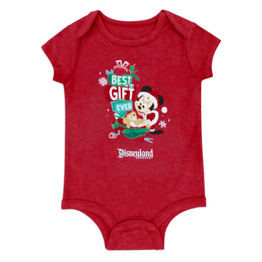 Mickey Mouse and Friends Holiday Bodysuit Set for Baby – Disneyland