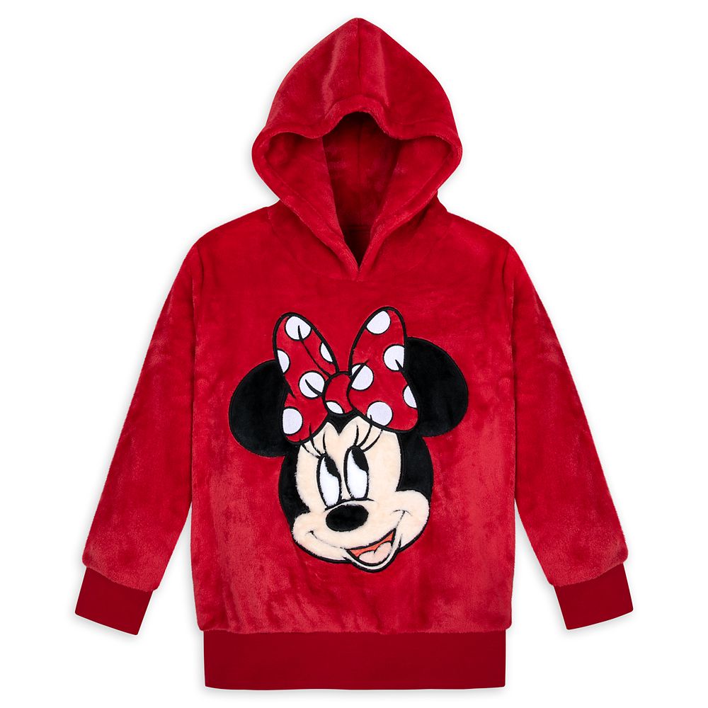 Minnie Mouse Pullover Fleece Hoodie for Kids