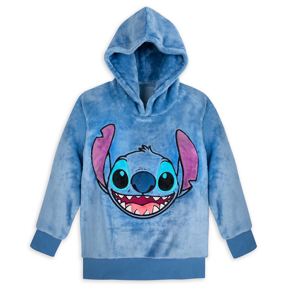 Stitch Pullover Fleece Hoodie for Kids – Lilo & Stitch