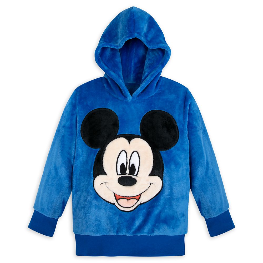 Mickey Mouse Pullover Fleece Hoodie for Kids