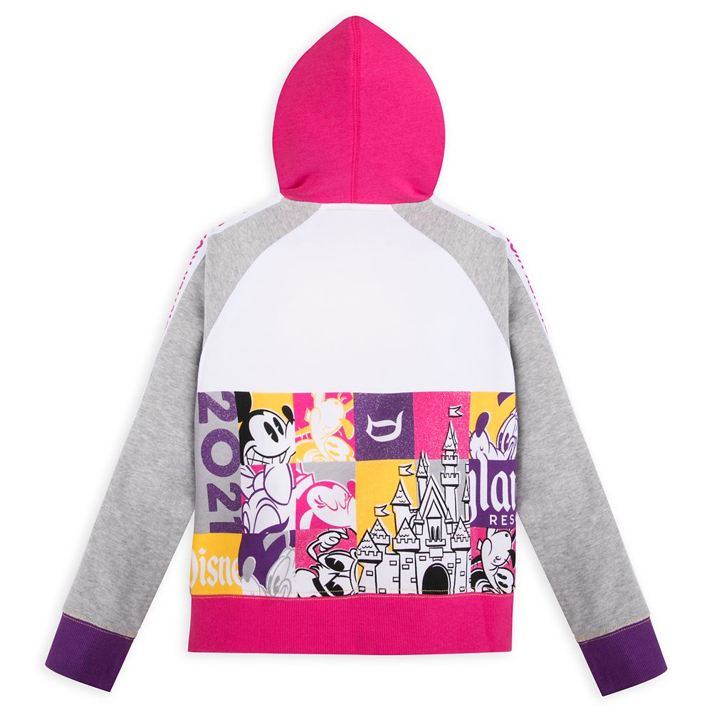 Minnie Mouse and Friends Zip Hoodie for Girls – Disneyland 2021