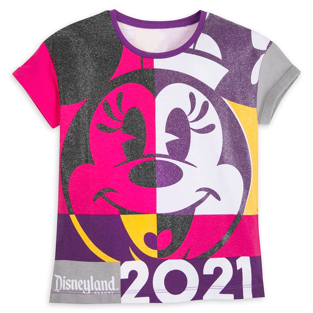 Minnie Mouse Fashion T-Shirt for Girls – Disneyland 2021