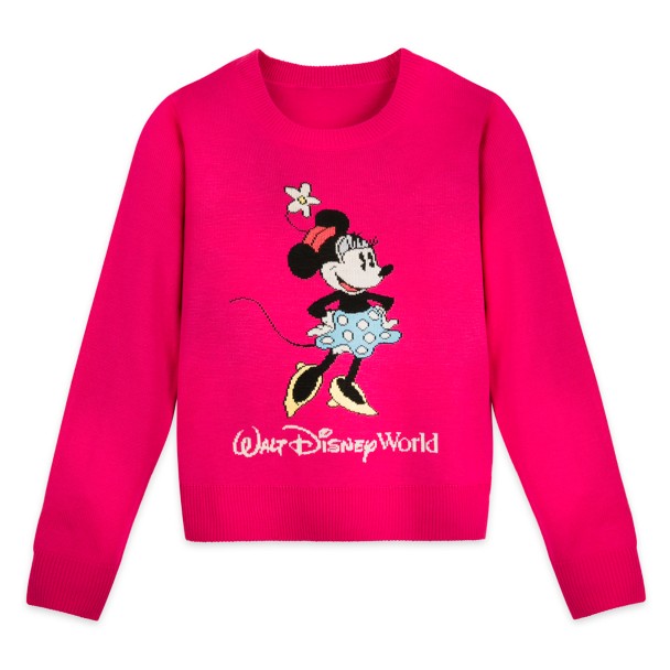 Minnie Mouse Knit Sweater for Girls – Walt Disney World