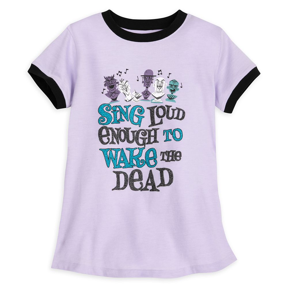 Singing Busts Ringer T-Shirt for Girls – The Haunted Mansion