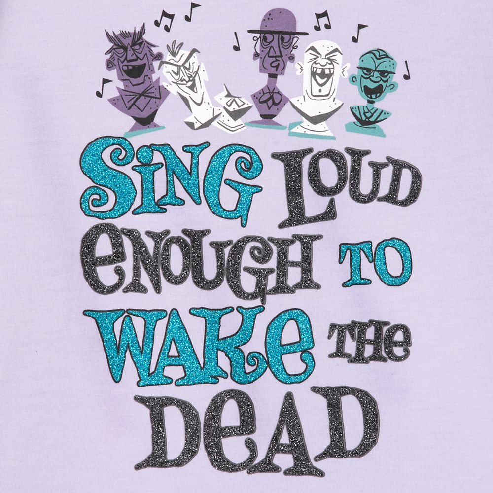 Singing Busts Ringer T-Shirt for Girls – The Haunted Mansion