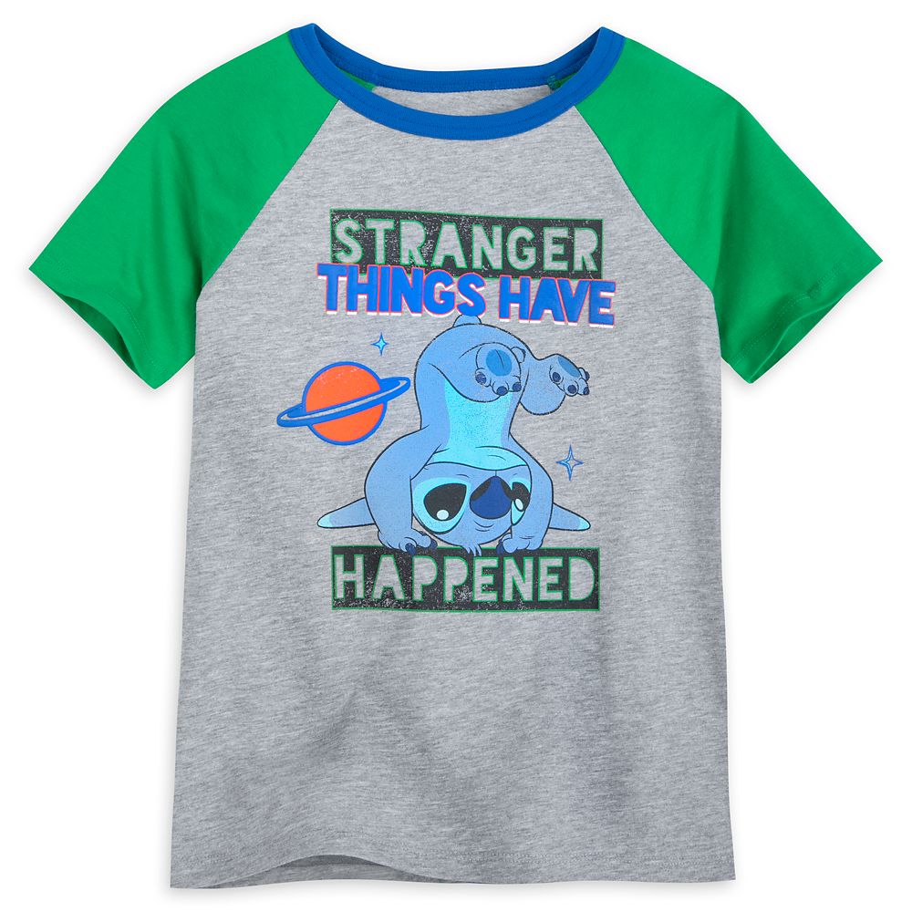 Stitch Raglan T-Shirt for Boys