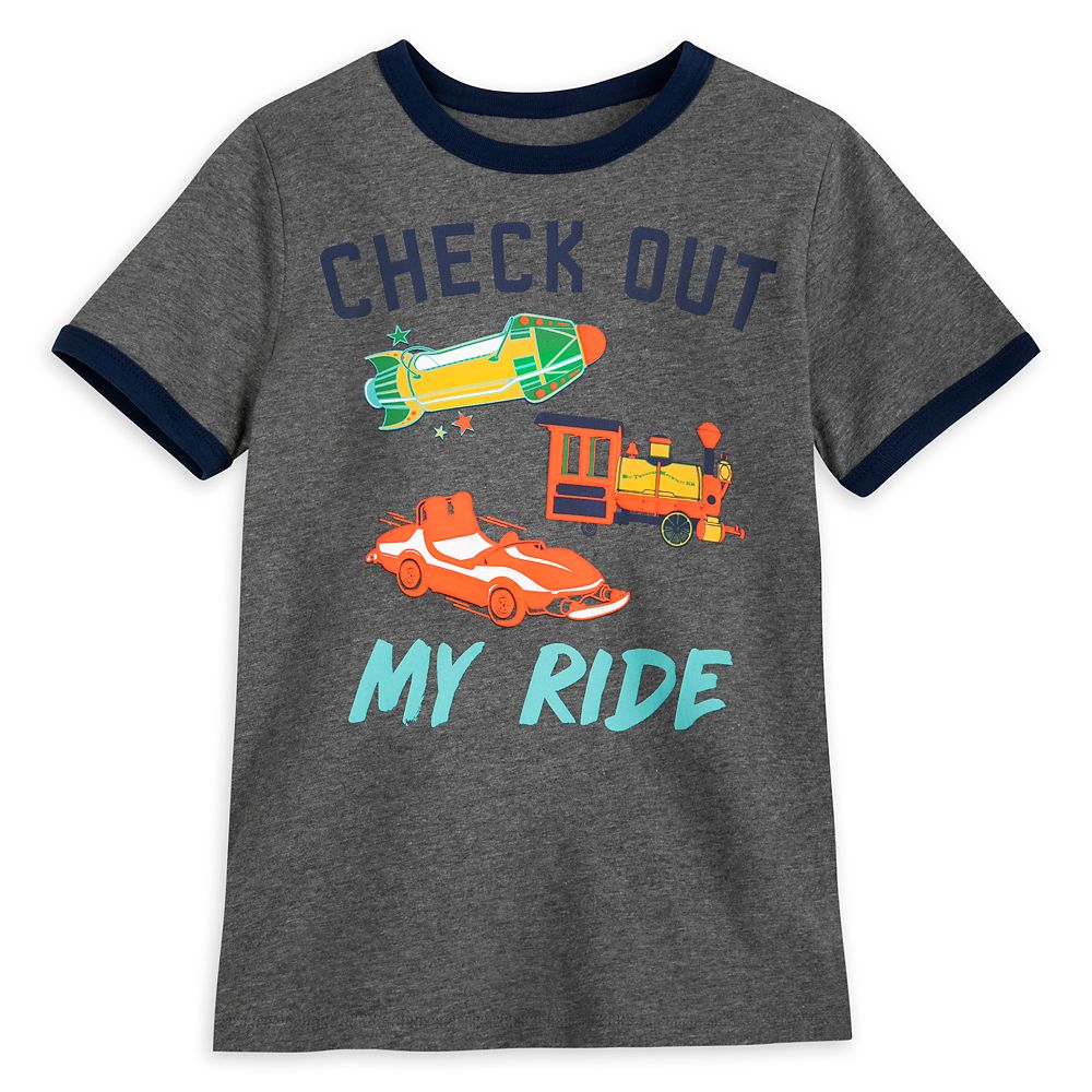 Disney Parks Attractions Ringer T-Shirt 