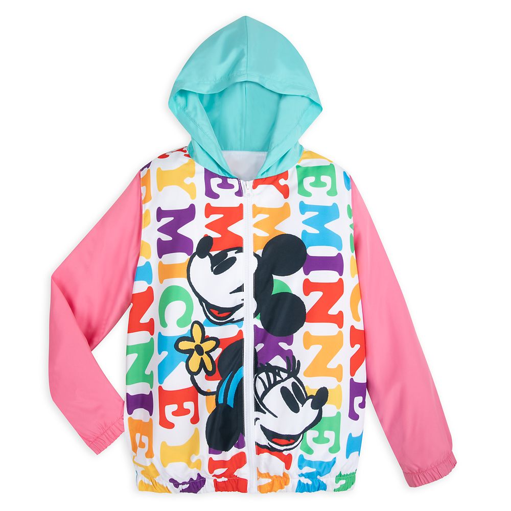 Mickey and Minnie Mouse Windbreaker for Kids – Walt Disney World is available online for purchase