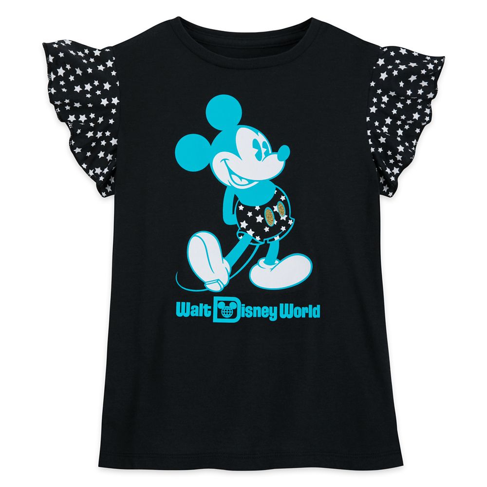 Mickey Mouse Wing Sleeve T-Shirt for Girls – Walt Disney World