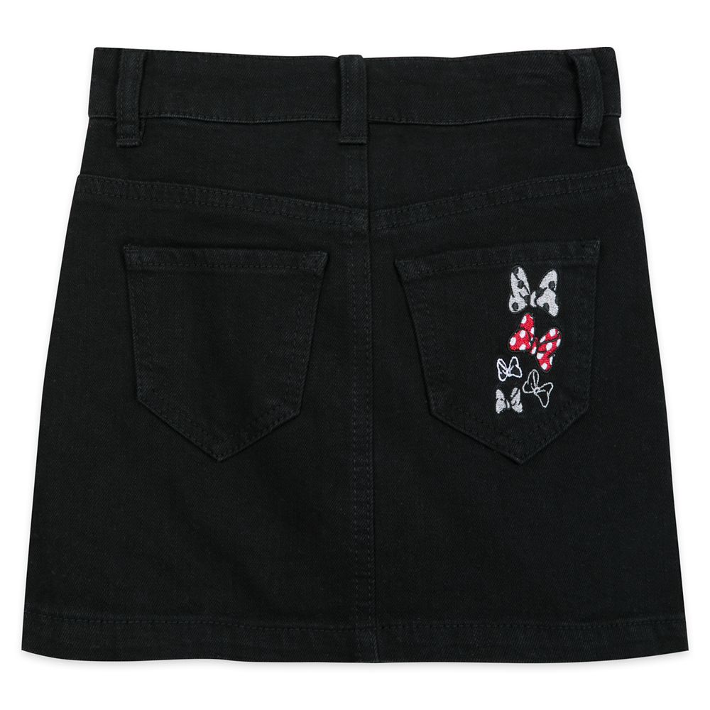 black denim skirt girls