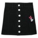 Minnie Mouse Black Denim Skirt for Girls