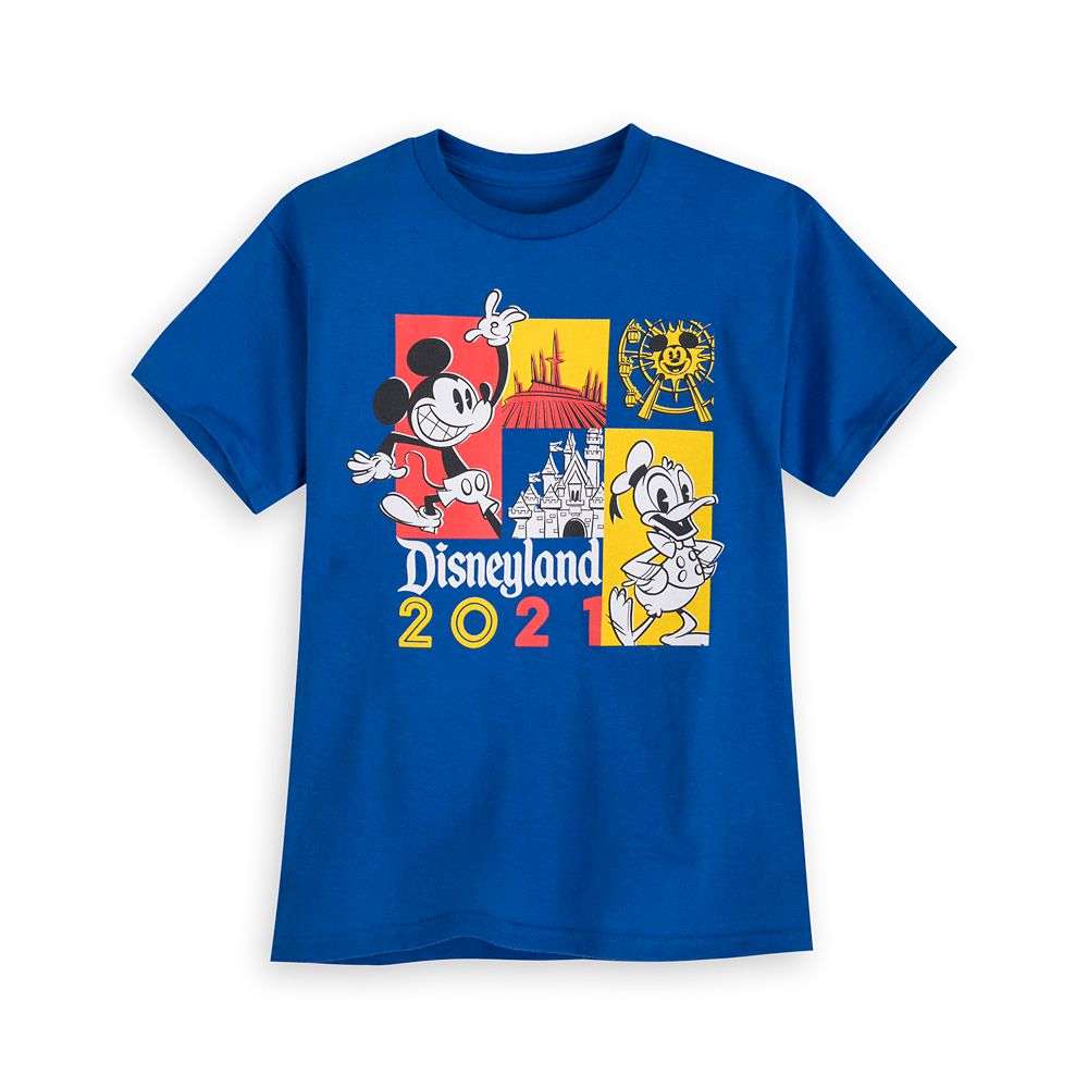 Mickey Mouse and Donald Duck T-Shirt for Kids – Disneyland 2021