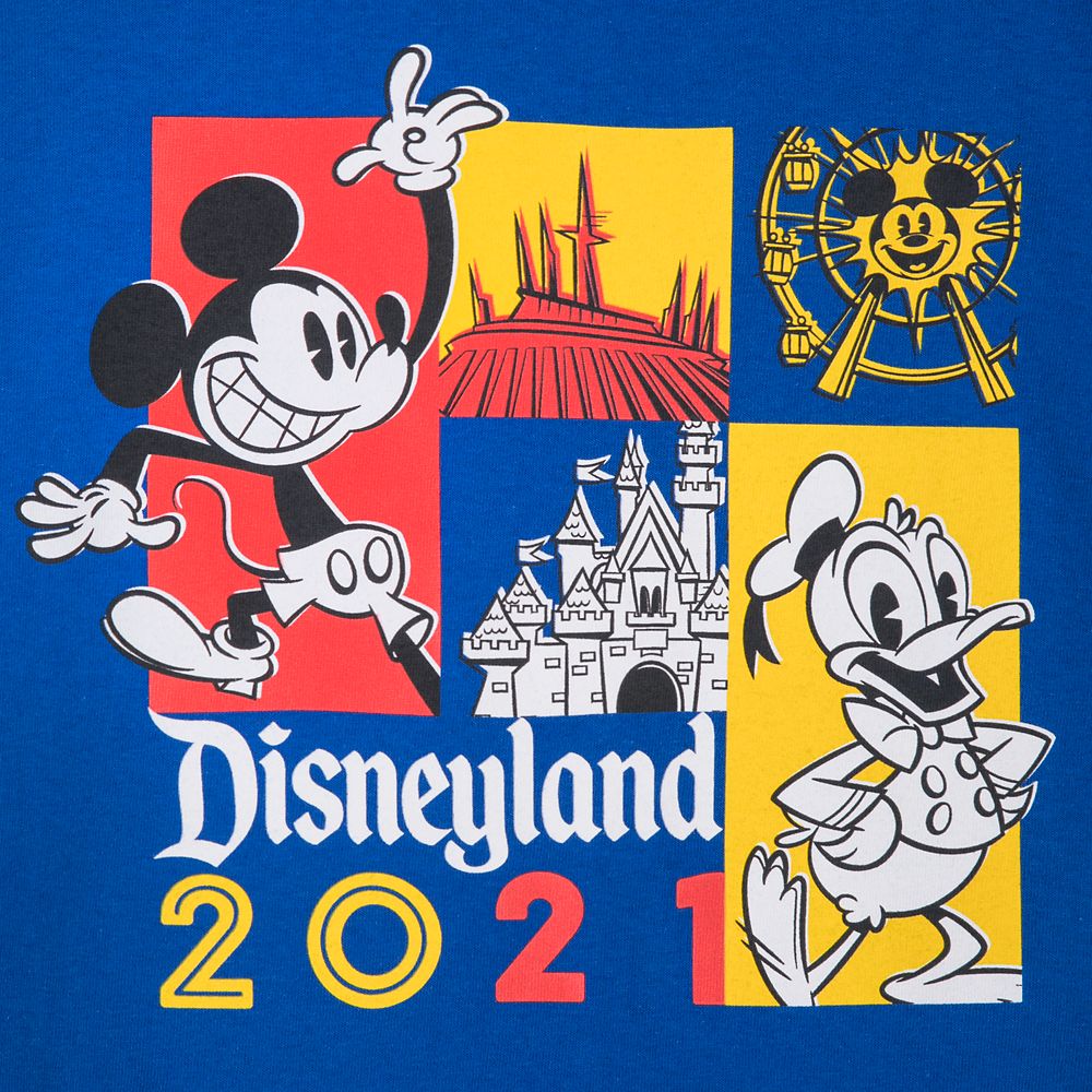Mickey Mouse and Donald Duck T-Shirt for Kids – Disneyland 2021