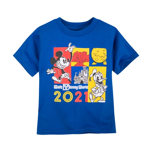 Mickey Mouse and Donald Duck T-Shirt for Toddlers – Walt Disney World 2021
