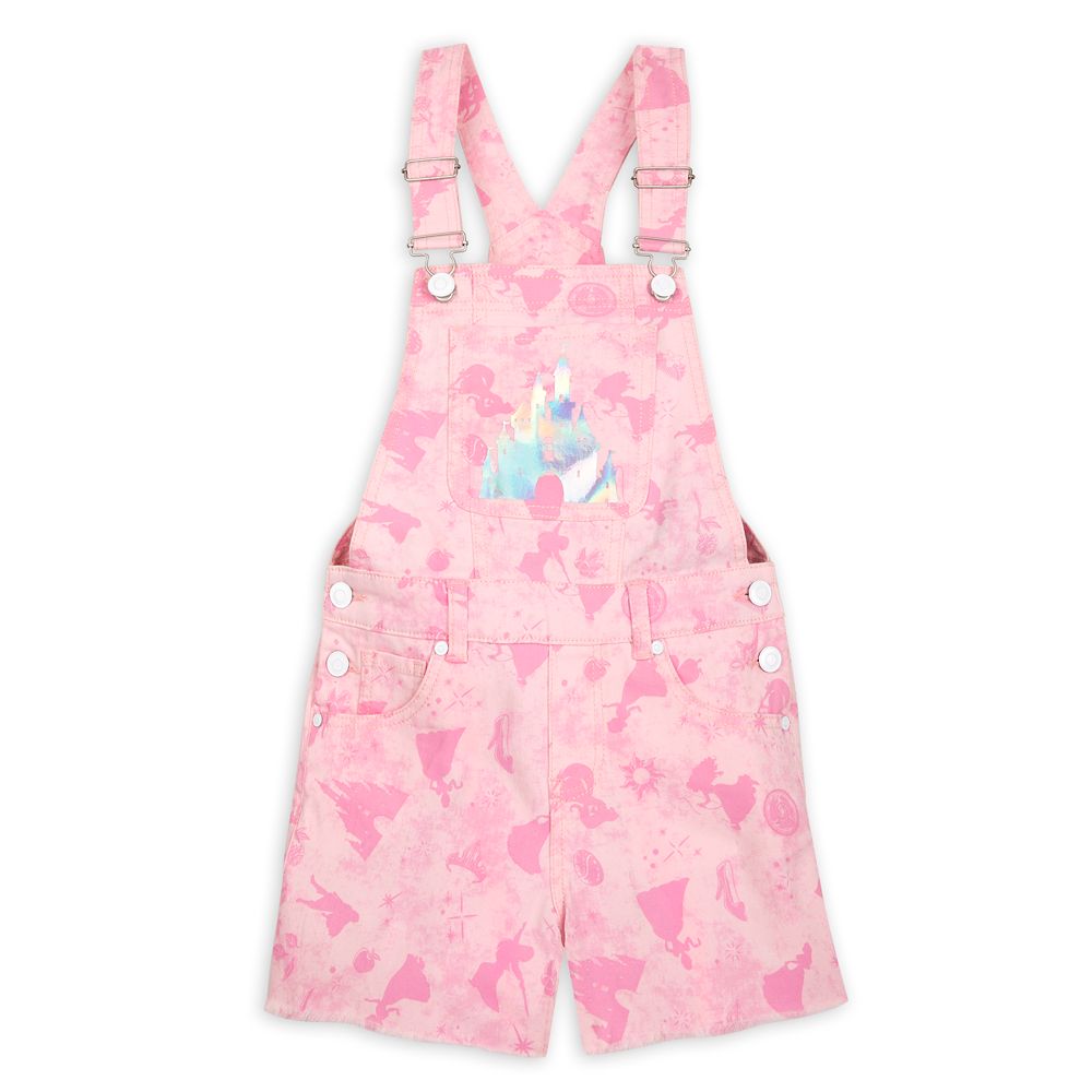 Disney Princess Overall Shorts for Girls