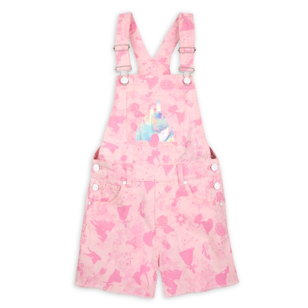 Disney Princess Overall Shorts for Girls